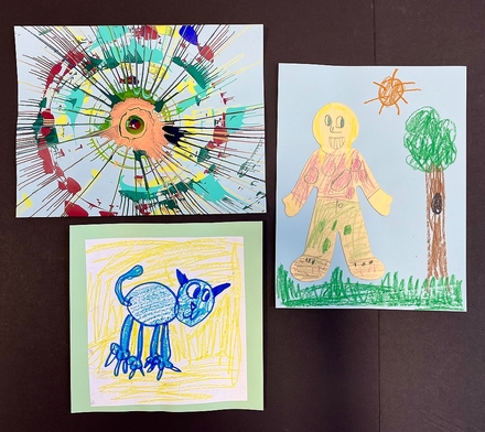 main photo of 4 Pieces of Kids Art