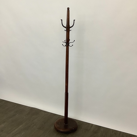 main photo of Wooden Coat and Hat Rack