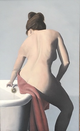 main photo of Nude Woman Running a Bath