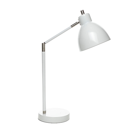 main photo of White & Chrome Desk Lamp