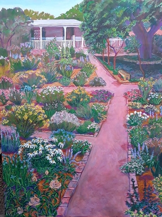 main photo of Garden Landscape Painting