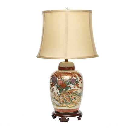 main photo of Antique Chinoiserie Table Lamp