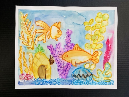 main photo of Fish Tank Teen Watercolor