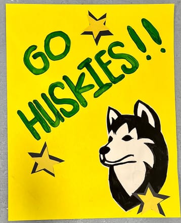 main photo of Go Huskies Poster