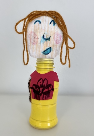 main photo of Water Bottle Kid Sculpture-10