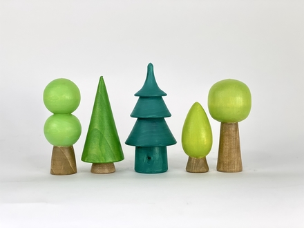 main photo of Set of Tree Figurines