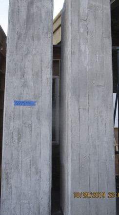 main photo of (6) Boardform Concrete Columns 2'x2'x10'