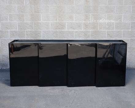 main photo of Modern Black Lacquer Cabinet