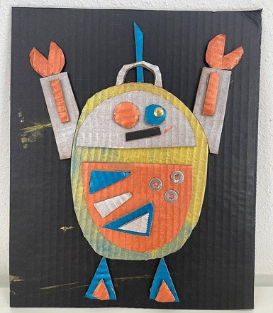 main photo of Cardboard Robot-5