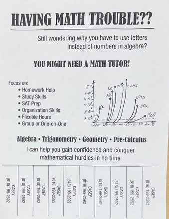 main photo of Math Tutor Flyer