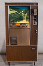Vintage Coffee Vending Machine, For Rent in North Bergen