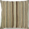 Pillow, Raised Earth, Toned Stripes