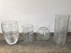 Glass Rippling Vase B