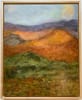 Abstract Mountain View Painting