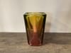 Warm Iridescent Glass Vase