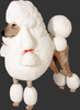 Dog Poodle French  Animal Prop Life Size D̩ecor  Resin Statue
