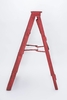 Wood Step Ladder - 4-Ft, Red