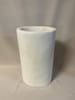 Medium White Oval Pedestal