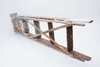 Wood Step Ladder - 5 Ft - Vintage/Paint splattered.