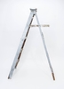Wood Step Ladder - 5 Ft - Vintage/Paint splattered.