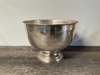 Extra Large Silver Footed Bowl
