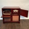 Record Player & Radio Console