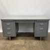 Grey Double Tanker Desk