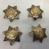 Badge ~ Gold Deputy Sheriff 7-Point Star