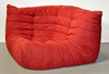 Red Sectional Corner