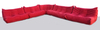 Red Sectional Corner