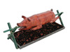 Pig Roasting 2ft  With Stand Life Size Display Prop Resin Decor