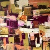 Maroon & Brown Abstract 1