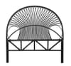 Rattan headboard; Queen