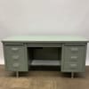 Green Double Tanker Desk