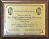 Framed Certificate