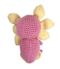 Stuffed Animal; Cleared, flower bug, pink & yellow, petal crown,