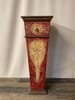 Red Italian Wood Pedestal