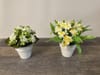 SILK White Pot Arrangement B