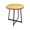 Side table;  asymmetrical leg positions