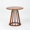 Umanoff Round Walnut Side Table for Washington Woodcraft