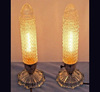 Art Deco Torpedo, Boudoir, Lamps - 1930