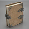 Ornate Vintage Book with Metal Clasp