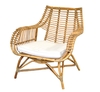 Patio Chair, Open Bamboo Frame