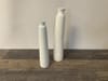 White Elongated Bud Vase