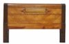 Headboard, queen, Art deco waterfall