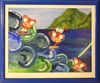 Cartoon Monkey Surfers