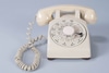 Ivory Rotary Phone; Western Electric
