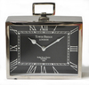 Clock Modern Mantle Chrome