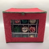 Box of Christmas Ornaments