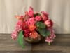Pink Modern Garden Style Lower Full Arrangement.
